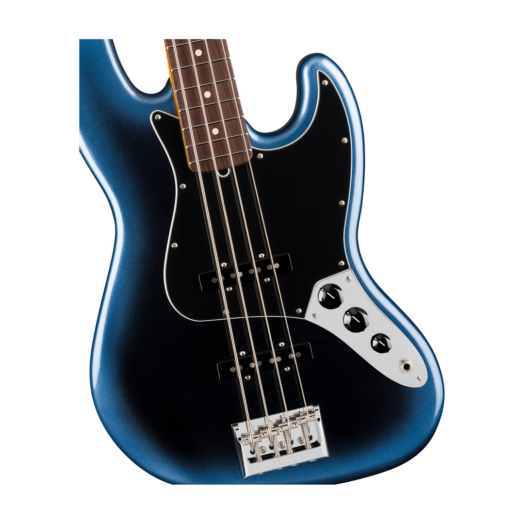 Fender American Professional Jazz Bass Rosewood Fingerboard Electric Bass (Dark Night)