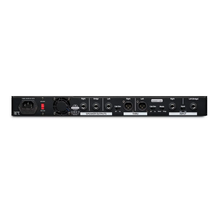 Avantone Pro GTR-100 Stereo Rack Power Amplifier