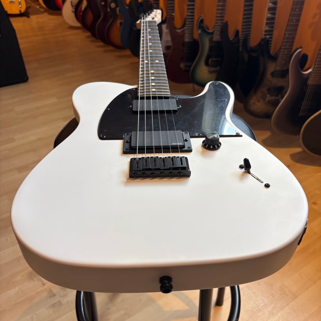 Fender Jim Root Telecaster (Flat White) Electric Guitar (Demo - Micro-Dent In Headstock)