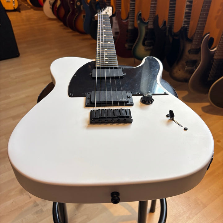Fender Jim Root Telecaster (Flat White) Electric Guitar (Demo - Micro-Dent In Headstock)