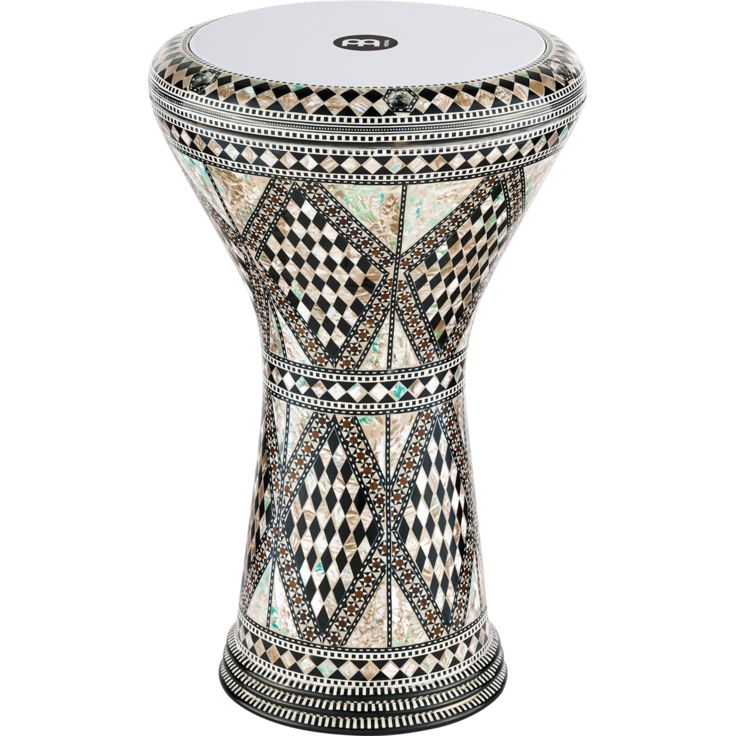 Meinl Percussion 8 3/4" Artisan Edition Egypt Doumbek White Pearl Mosaic Royale