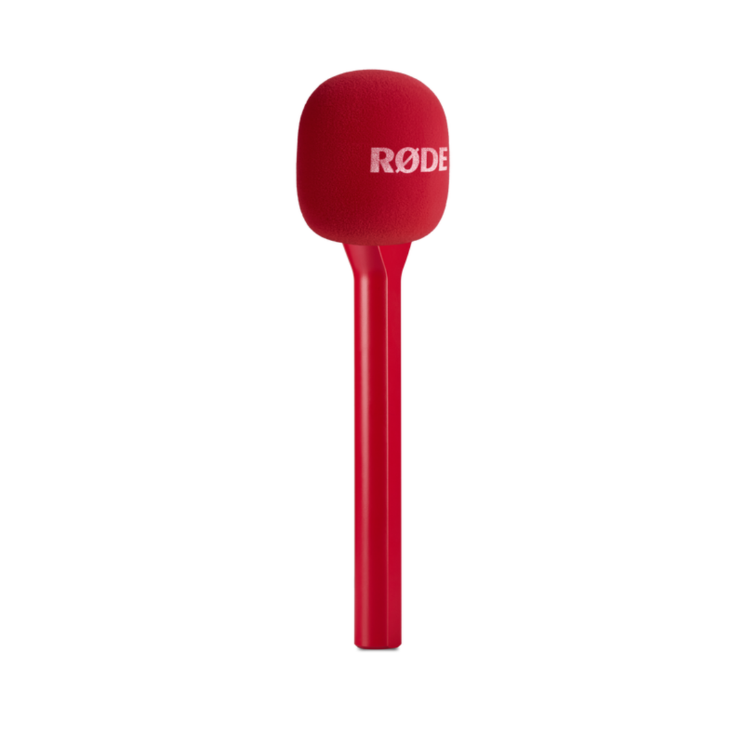 Rode Microphones Interview GO Handheld Adaptor For Wireless GO - Red