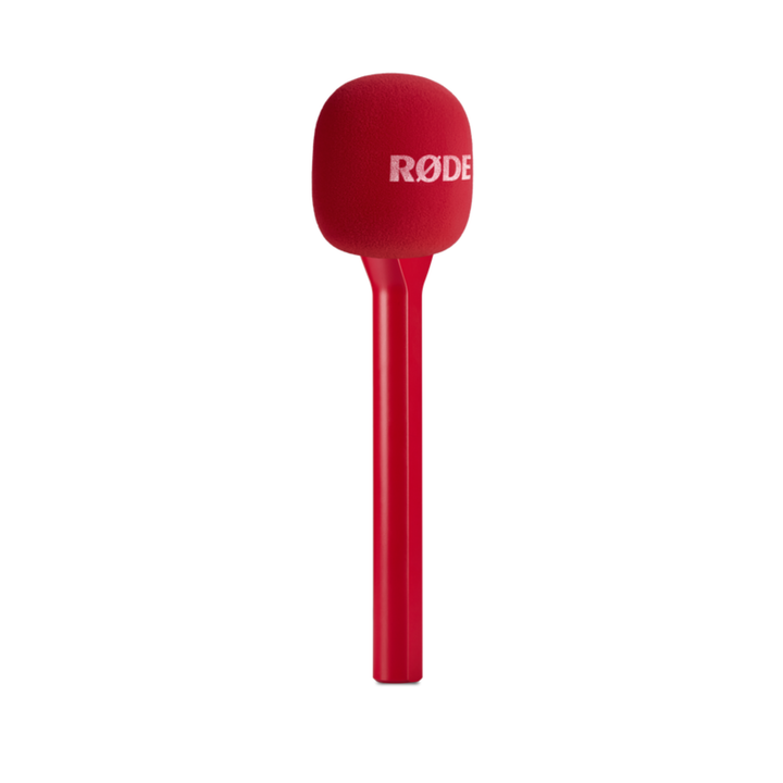 Rode Microphones Interview GO Handheld Adaptor For Wireless GO - Red