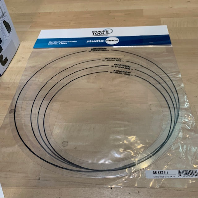 Aquarian SR SET#1 Studio Ring Set#1  1 each-12",13",14",16"