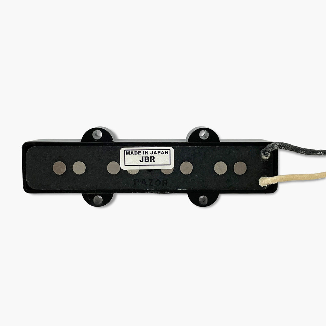 Allparts RZR-10126 Razor® Buraddo mūn Blood Moon Bridge Pickup for Jazz Bass® - Black