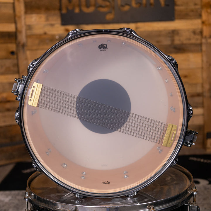 DW- DRPT6514SSGT- DW  Performance Series Snare Drum 6.5x14 Hard Satin Lacquer - Gold Mist