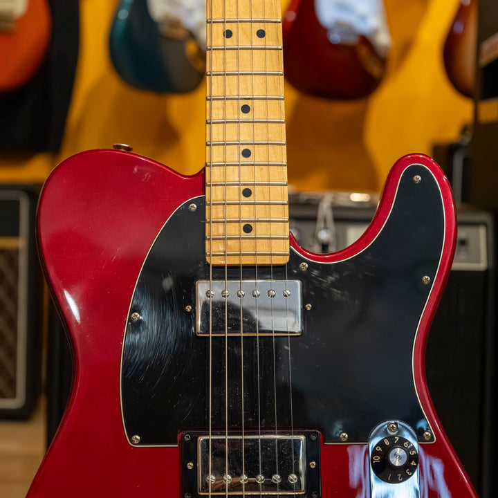 Fender - Blacktop Telecaster (HH C.A. Red / Maple Neck)  w/HD Case - 2011 - USED Electric Guitar