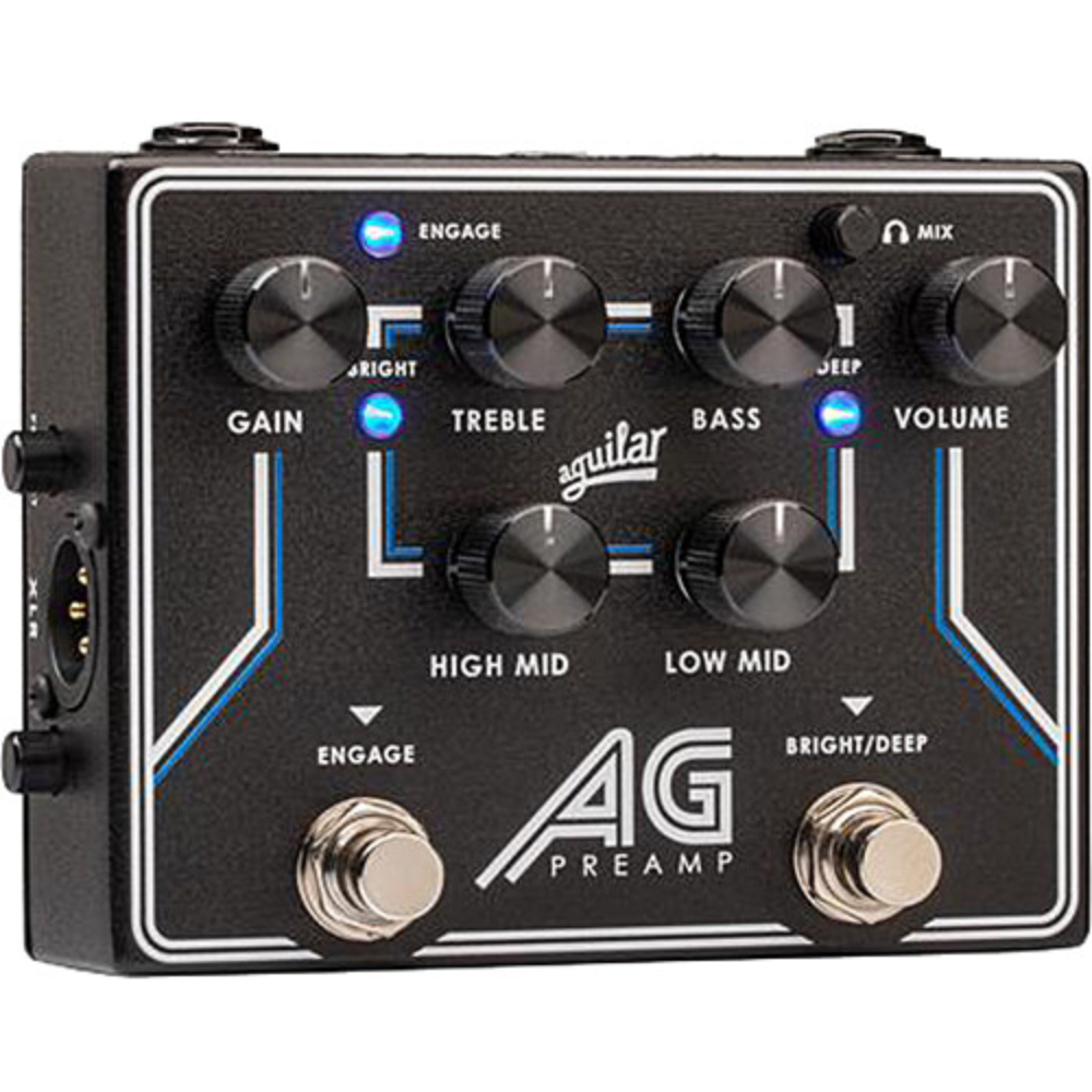 Aguilar AGPREPEDAL Preamp DI Bass Pedal