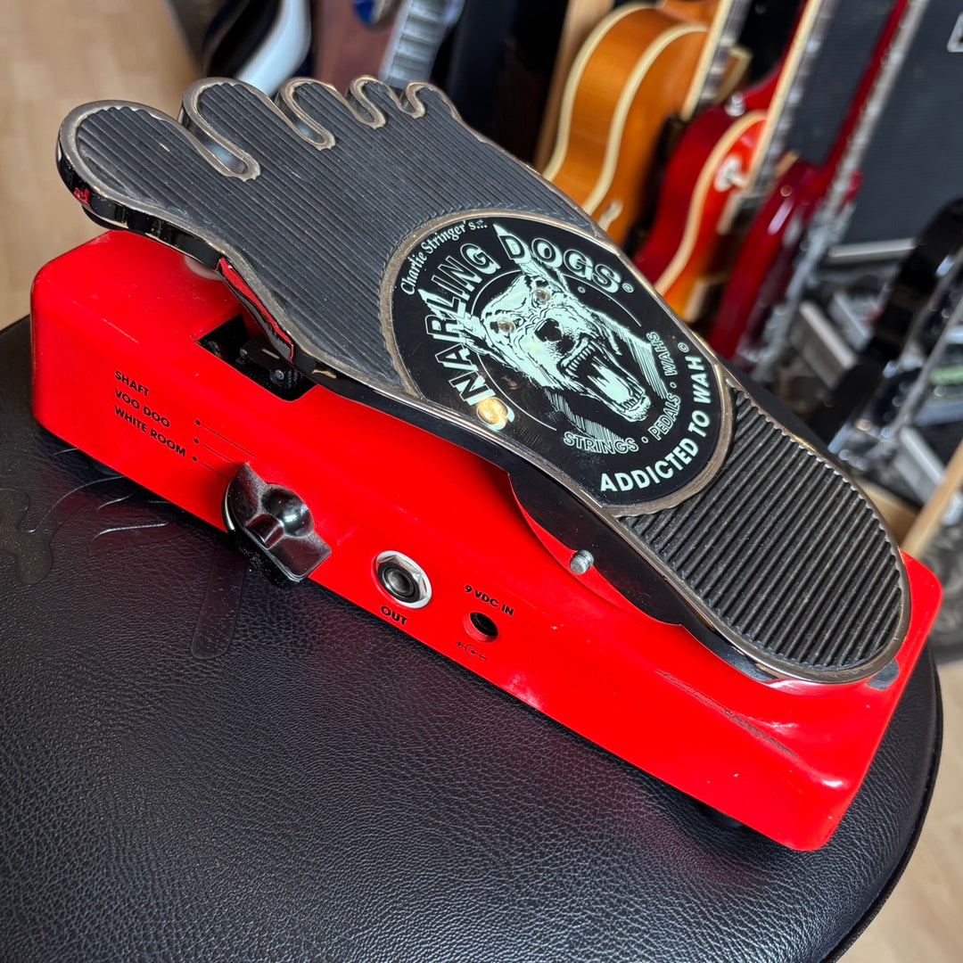 Snarling Dog  - Whine O Addicted To Wah - 3 Stage Wah Pedal (Red - No Box ) - USED