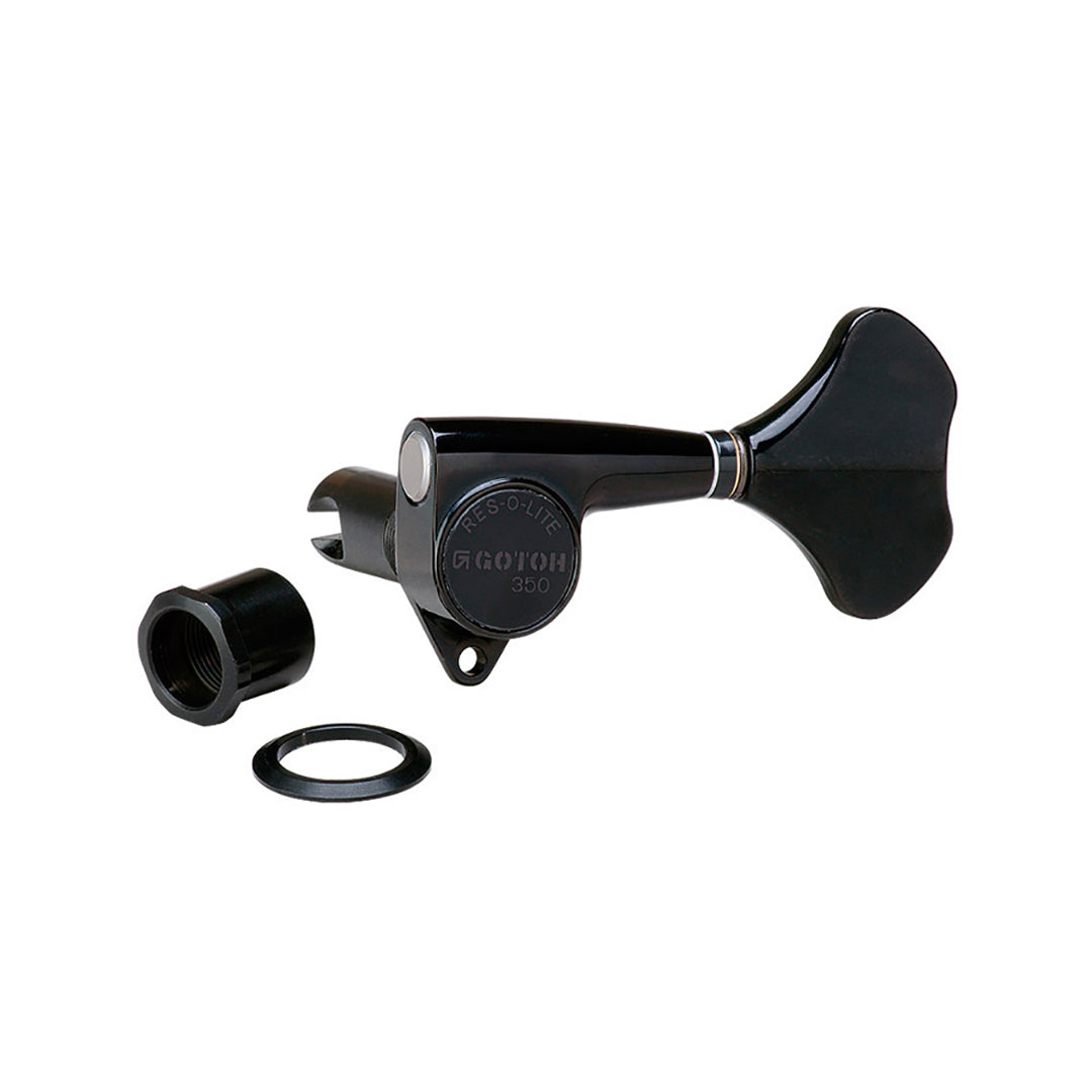 Allparts TK-0925 Gotoh GB350 RES-O-LITE Sealed Bass Key Black
