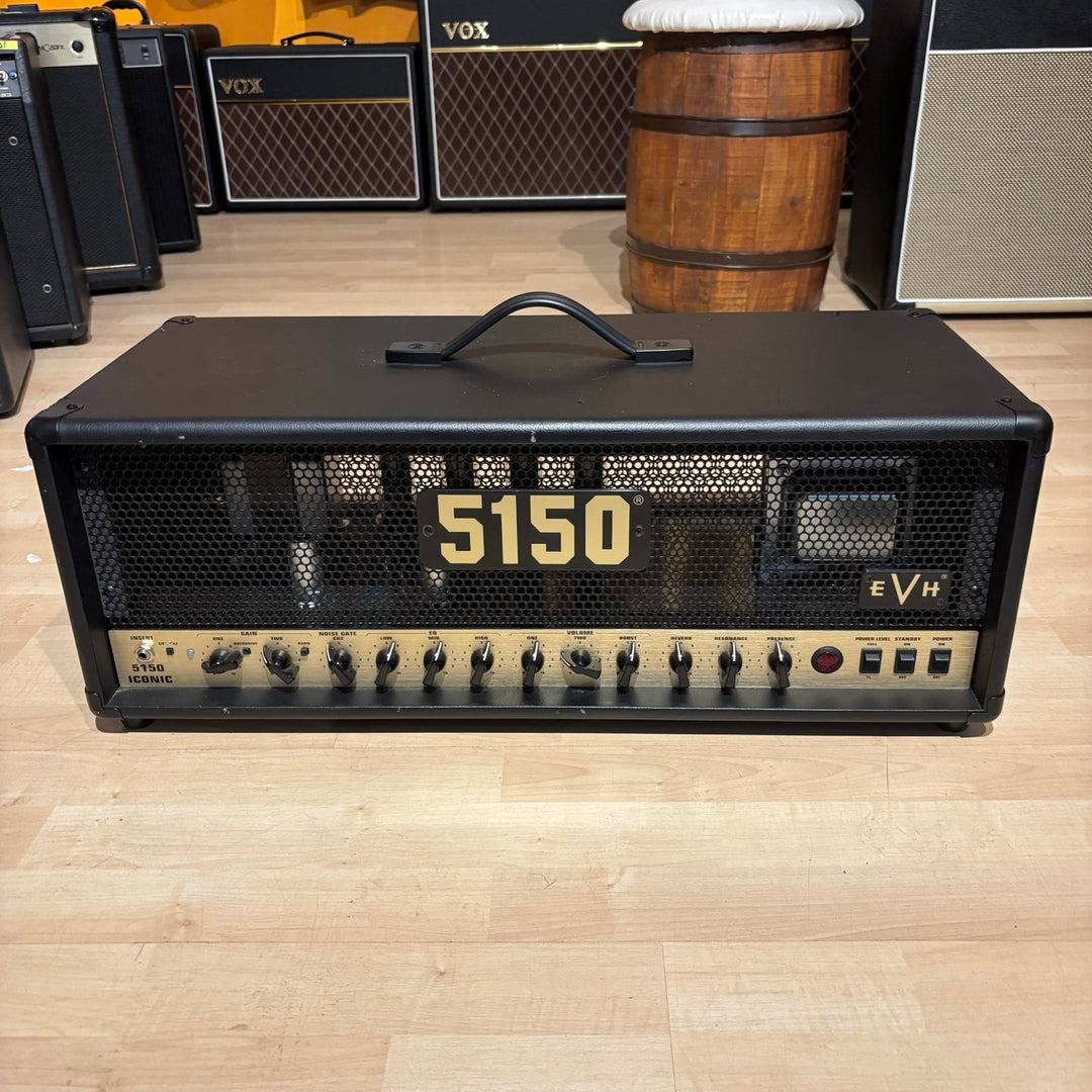 EVH - 5150 Iconic Series Dual Channel - 80 Watt EL34 Head (2024-Black) - USED