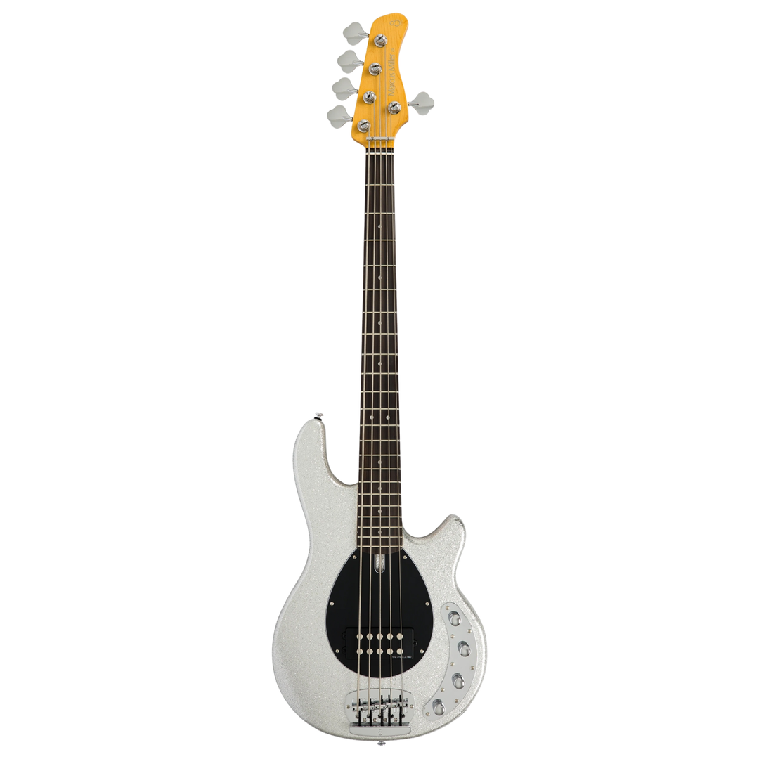 Sire Z3-5-SILVERSP Marcus Miller Signature 5-String RH Electric Bass (Silver Sparkle)
