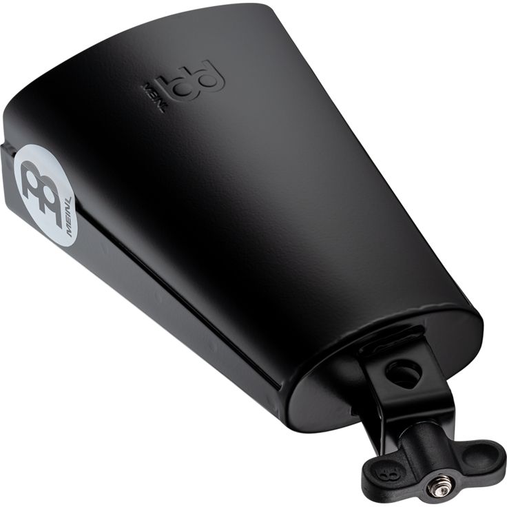 Meinl Percussion 6 3/4" Black Finish Cowbell Black powder coated steel Medium Timbales Cowbell