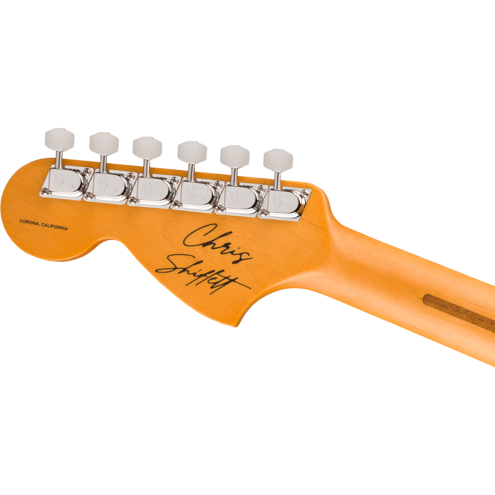 Fender USA Chris Shiflett Cleaver Telecaster Deluxe, Rosewood Fingerboard (Dakota Red) Electric Guitar