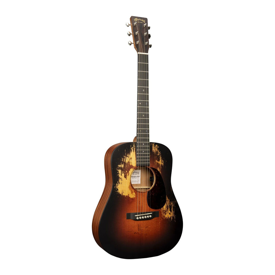 Martin 11Y25DJRESTREETLEGENDBURSTL Dreadnought Junior Acoustic-Electric – D Jr®-EL StreetLegend Burst Satin Spruce/Sapele with Soft Shell Case