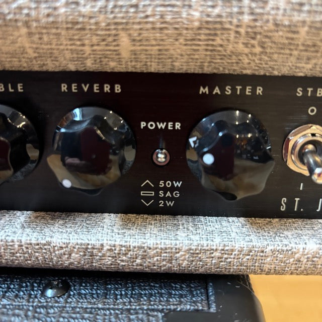 Blackstar - St James EL34 - 50 Watt Tube Head w/ Switch & User Guide Booklet - USED