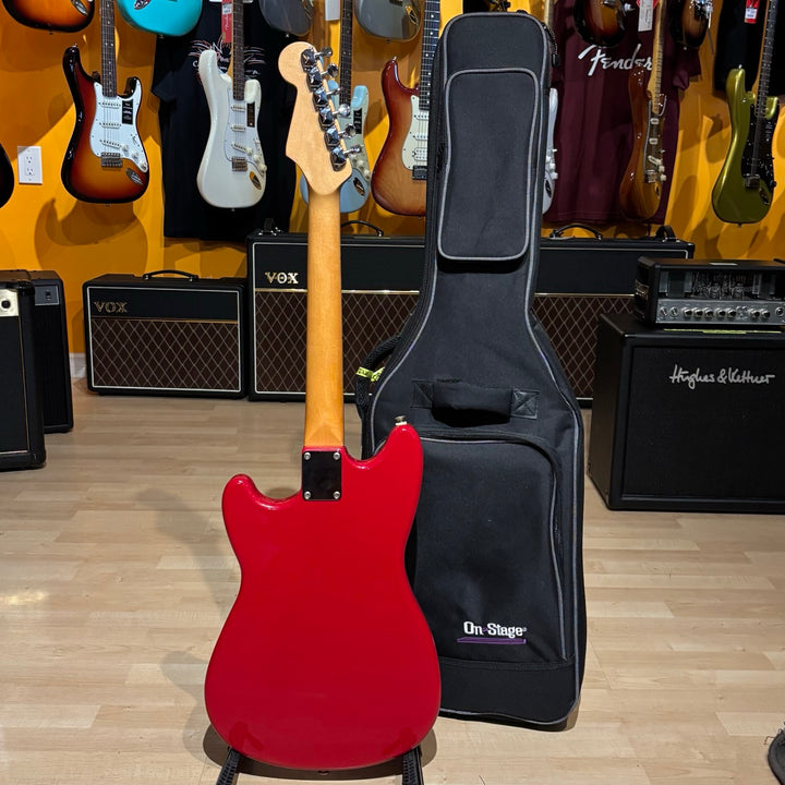 Fender - MIM Traditional Duo Sonic w/ Gig Bag (Torino Red-Maple Neck-2000) - USED