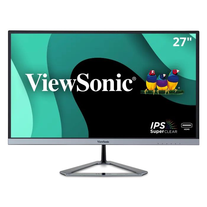 Viewsonic VX2776-SMHD 27" Ultra Slim IPS Monitor  Full HD 1080p, HDMI, DisplayPort, VGA, Dual Speakers