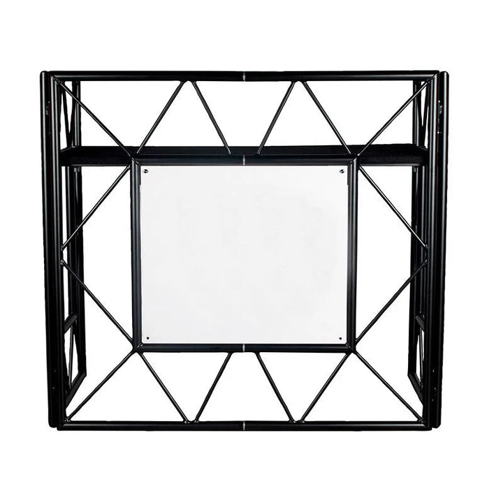Eliminator PRO-EVENT-TBL-2-MB Matte Black Event Table - Compact Professional Design