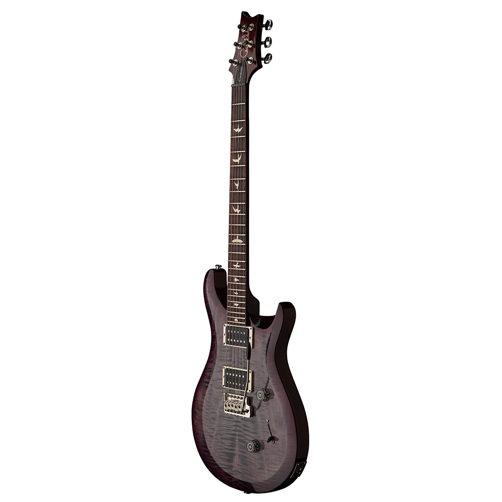 PRS S2 Custom 24 with Gig Bag (Faded Gray Black Purple Burst)