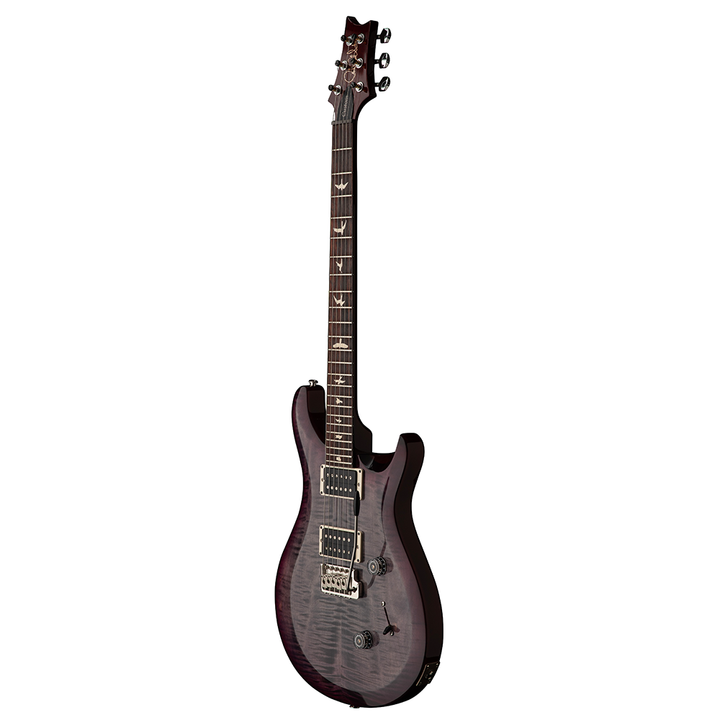PRS S2 Custom 24 with Gig Bag (Faded Gray Black Purple Burst)