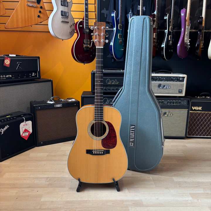 Martin - D-37K - Spruce - Highly Figured Koa Back & Sides  w / OHSC (1990) - USED
