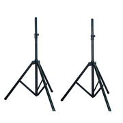 ProX T-SS18P Set of 2 Heavy Duty Speaker Tripod Stands 6 FT (44"-72") w/ Bag