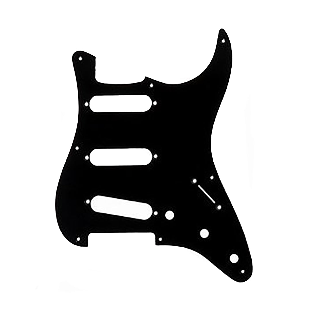 Allparts PG-0550 8-hole Pickguard for Stratocaster® Black