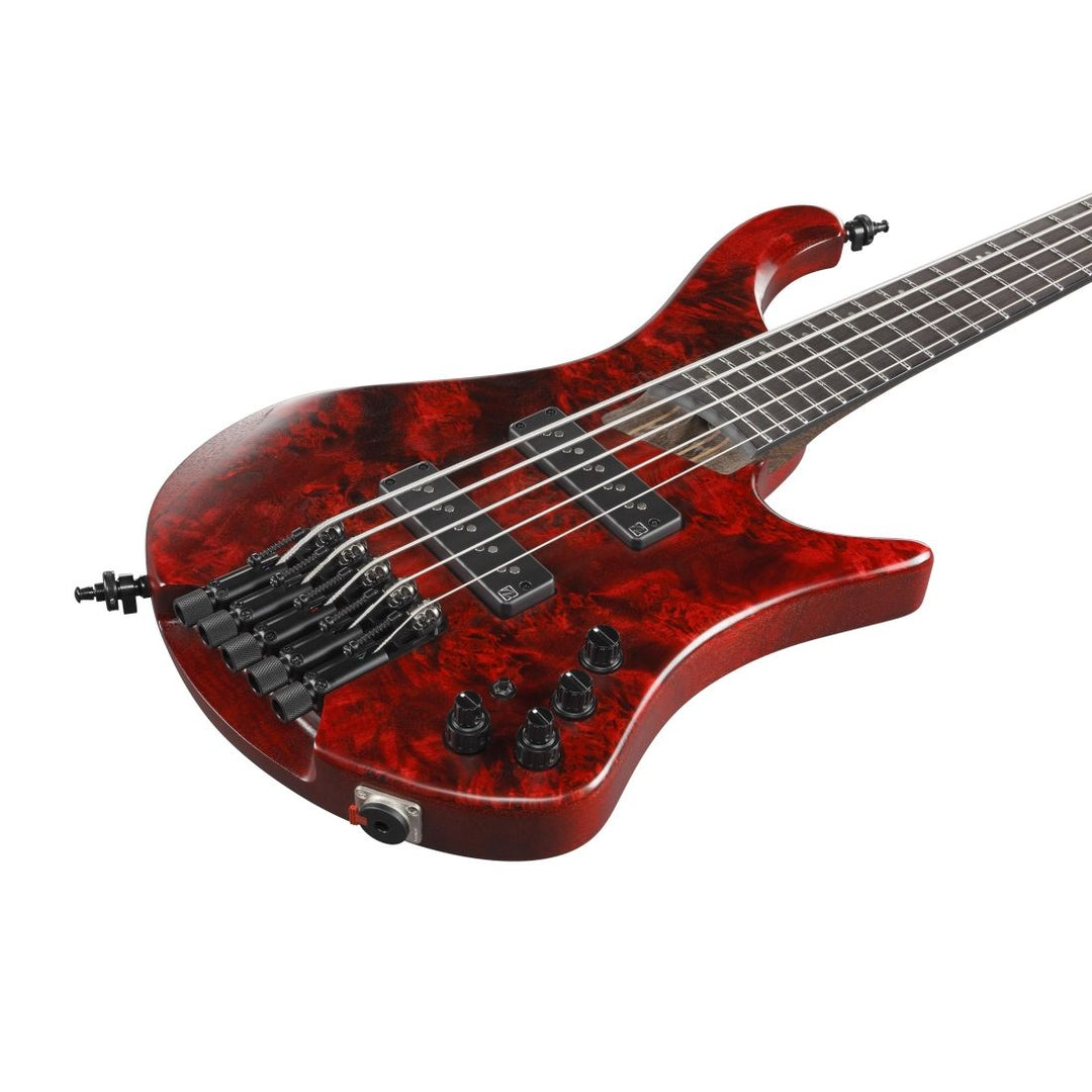 Ibanez EHB Ergonomic Headless 5-String Bass (Stained Wine Red Low Gloss)