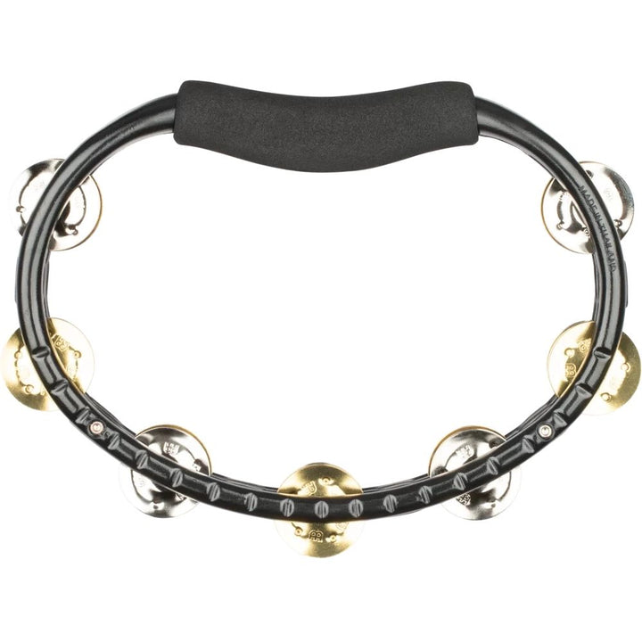 Meinl Traditional ABS Series Mixed Jingles Hand Held Tambourine - Black