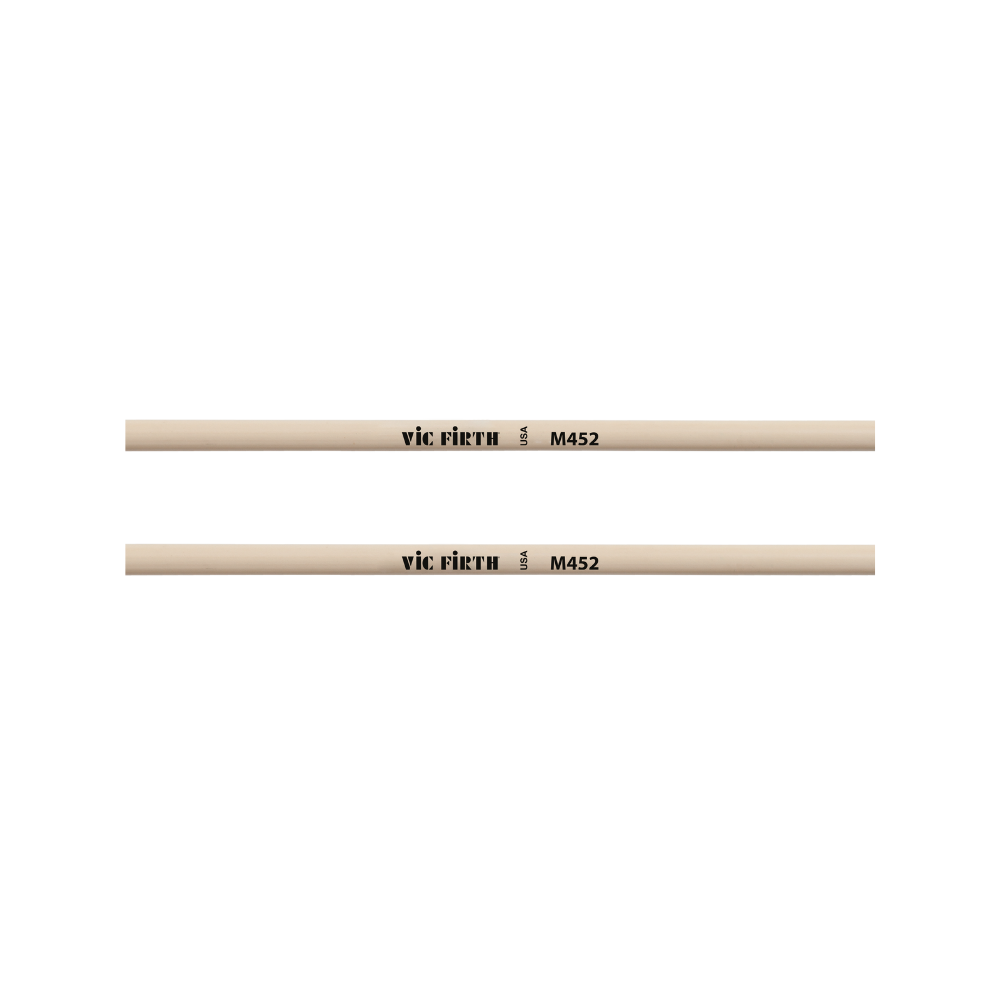 Vic Firth M452 Articulate Series Keyboard Mallet - 5/8" Brass, Round