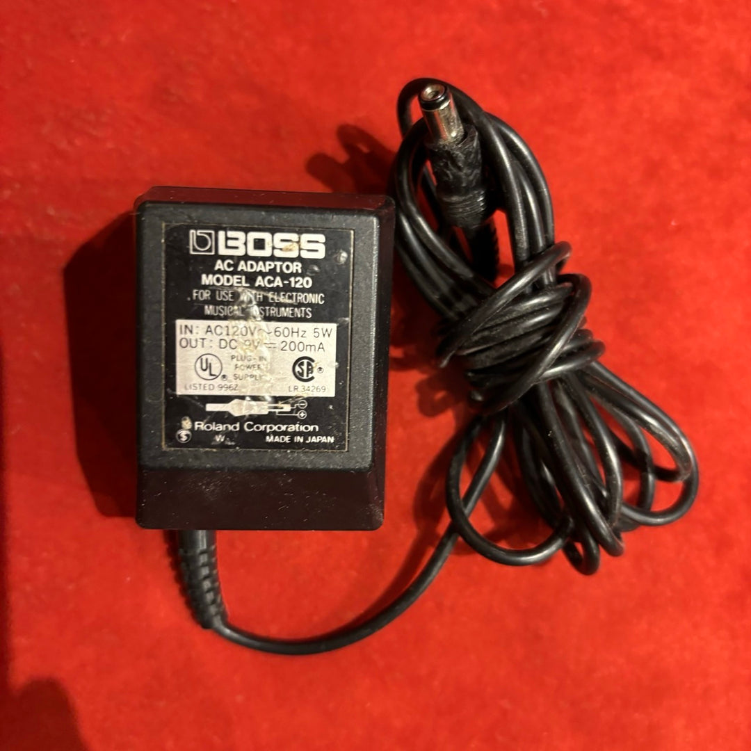 Boss - DR 550 Dr Rhythm  Drum Machine ( Late 80's Early 90's V1) w/ Original User Guide & PS  - USED