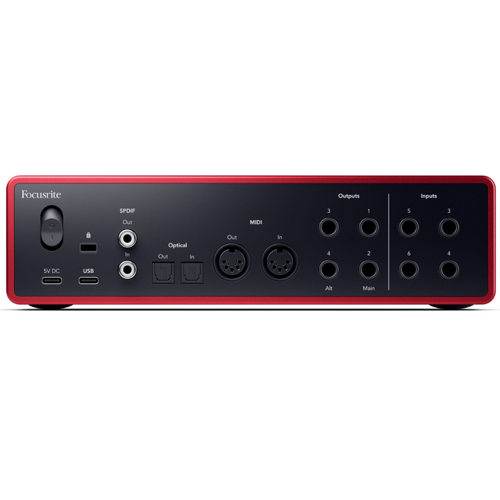 Focusrite SCARLETT-16i16-4TH-GEN 16-In, 16-Out USB Audio Interface w/ Two 4th Gen Scarlett Mic Preamps