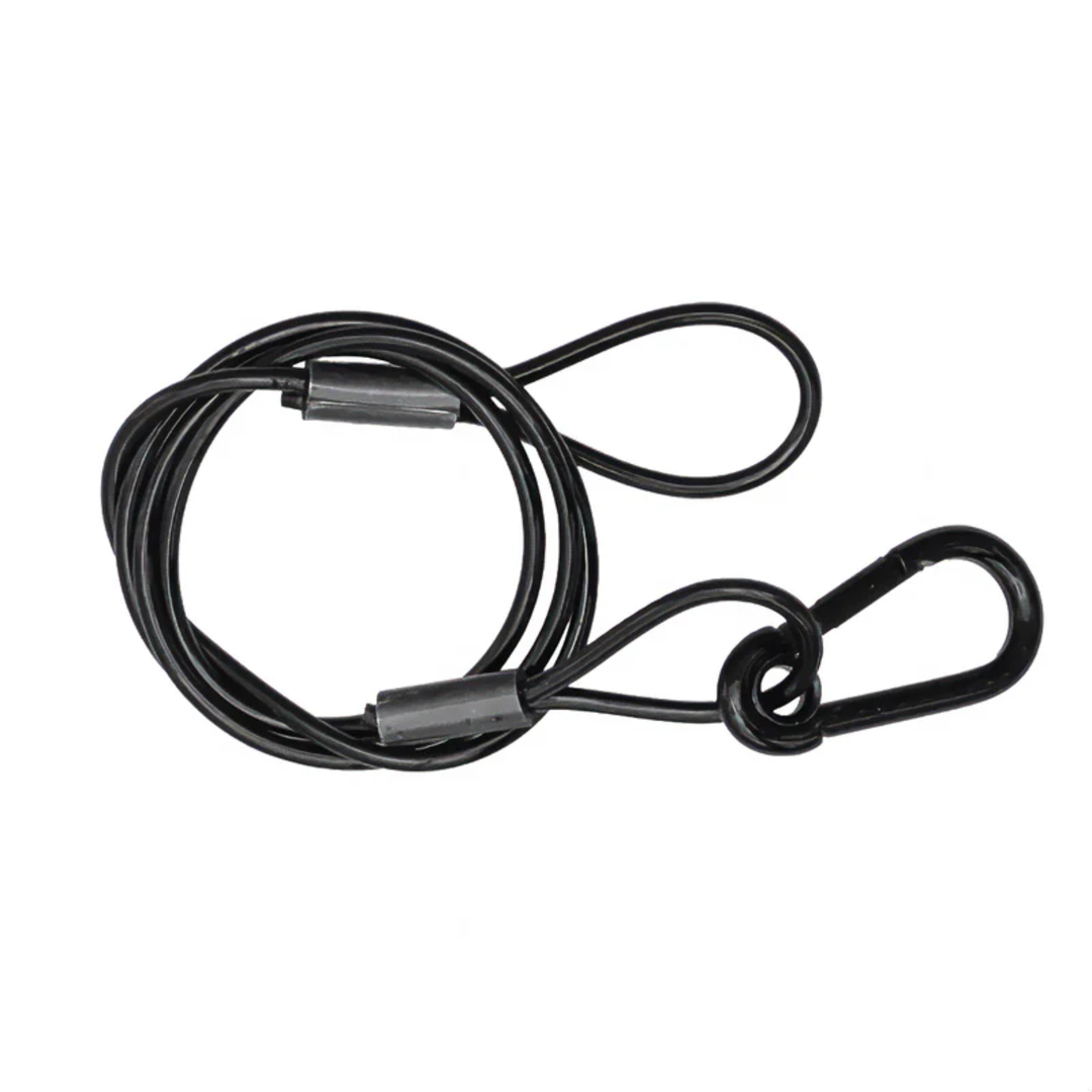 LCG LCG-SC80B Safety Cable 80kg 4mm x 76cm (Black)
