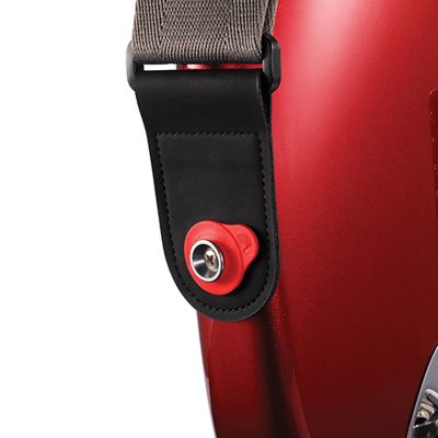 D'Addario PW-FLSB-04RD Flex Lock Strap Block 4-Pk Rd