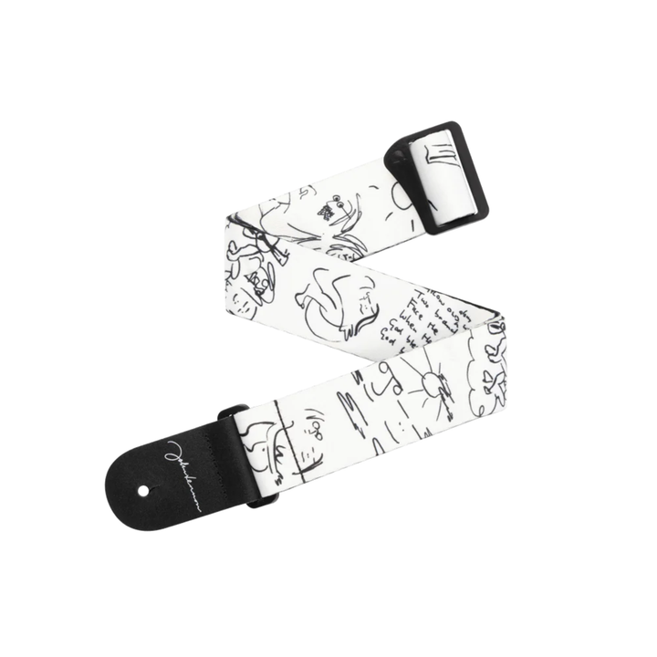 D'Addario 50JL02 JL Poly, John And Yoko Wht/Blk