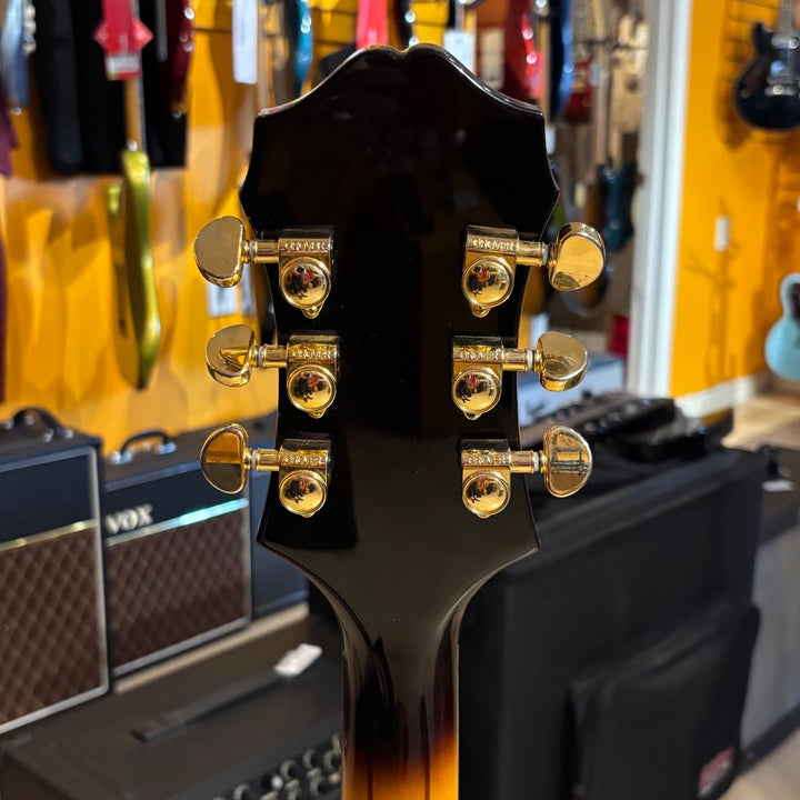 Epiphone - Sheraton II VS Left Handed - Vintage Sunburst  (No Case Or Bag - 2008)  - USED