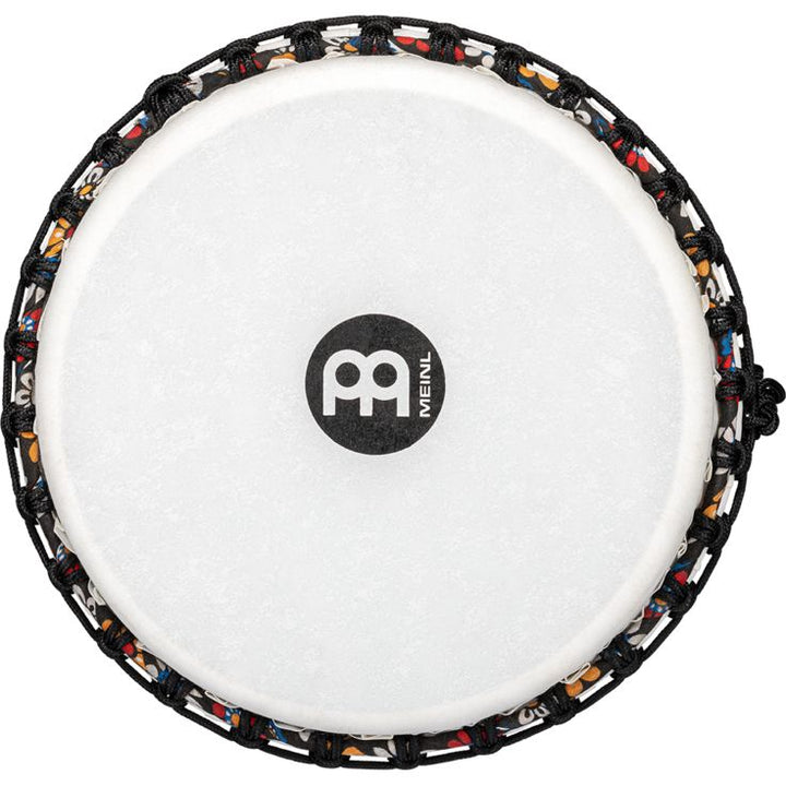 Meinl Percussion 12" Rope Tuned Travel Series Djembe Synthetic Head (Patented) Day of the Dead