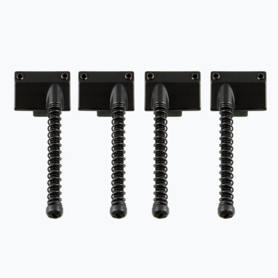 Allparts BP-2070 Saddles for Omega Bass® and Badass Bass Bridge Black