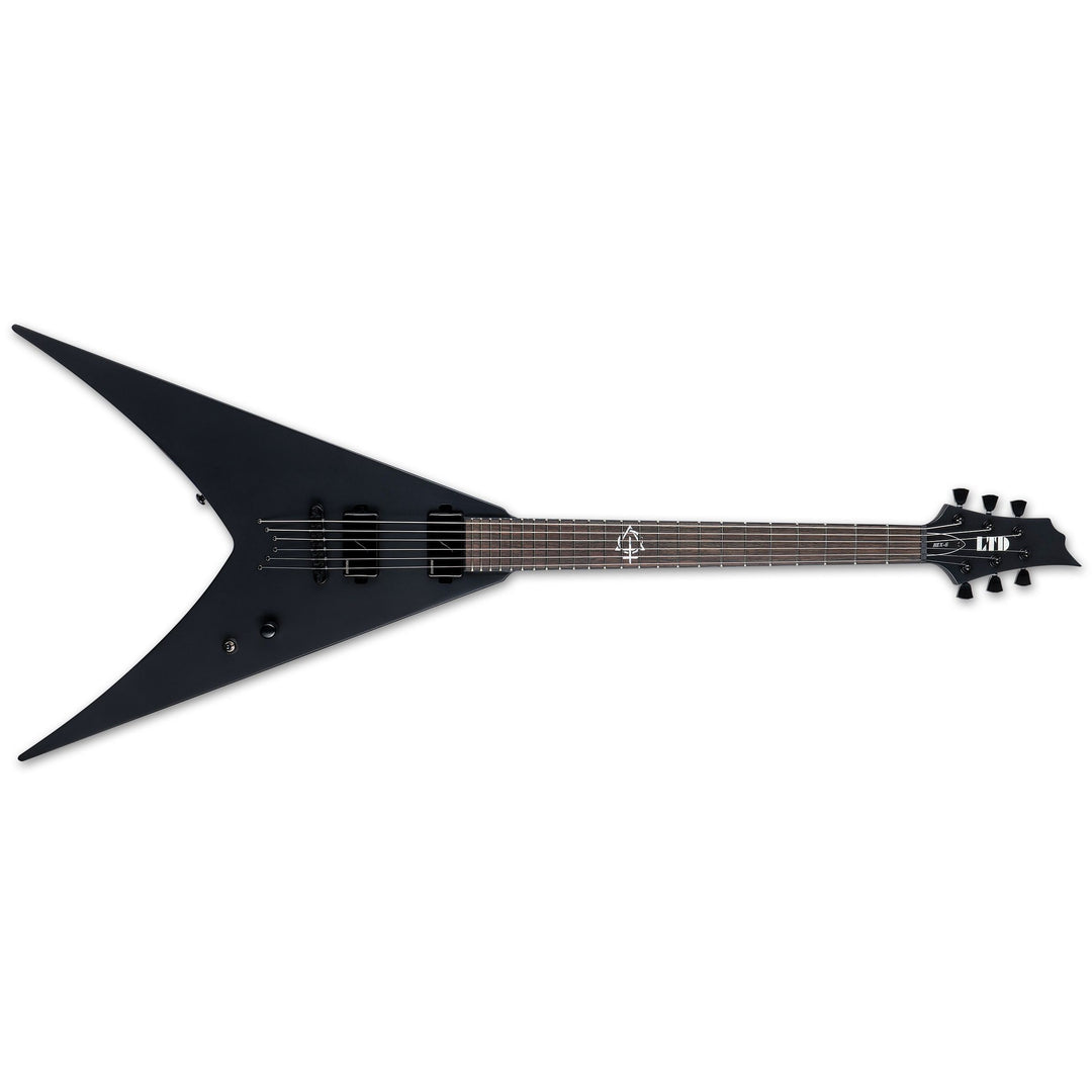 ESP LHEX6BLKS LTD HEX-6 - Black Satin w/ case