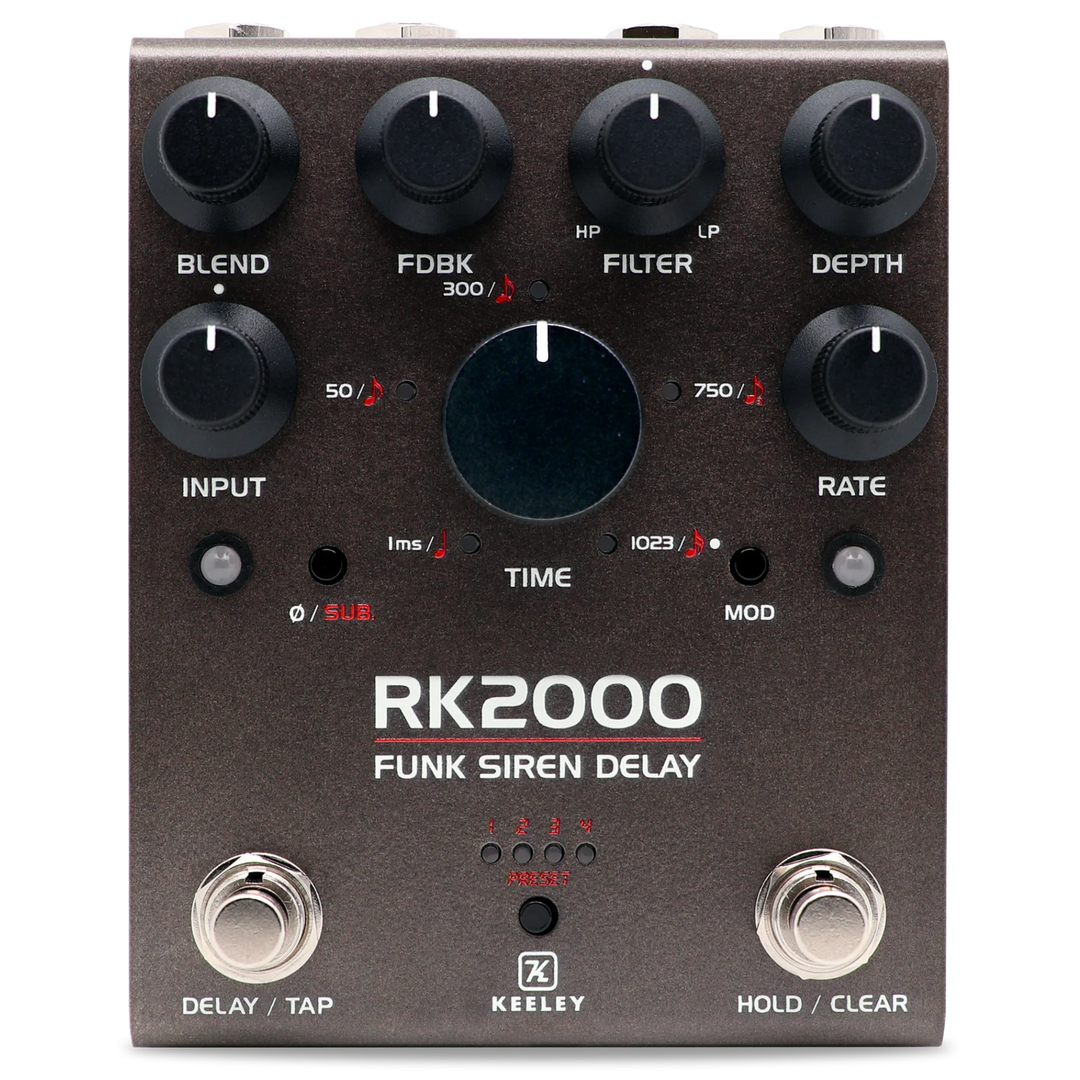 Keeley Funk Siren RK2000 Echo Pedal