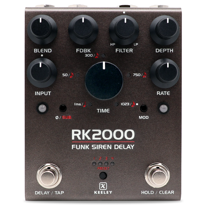 Keeley Funk Siren RK2000 Echo Pedal