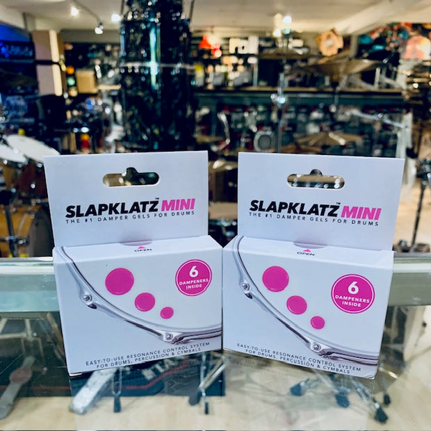 SLAP-MI-PI- SlapKlatz # 1 Dampener Gel for Drums/ Pink Mini Series 6 Pieces