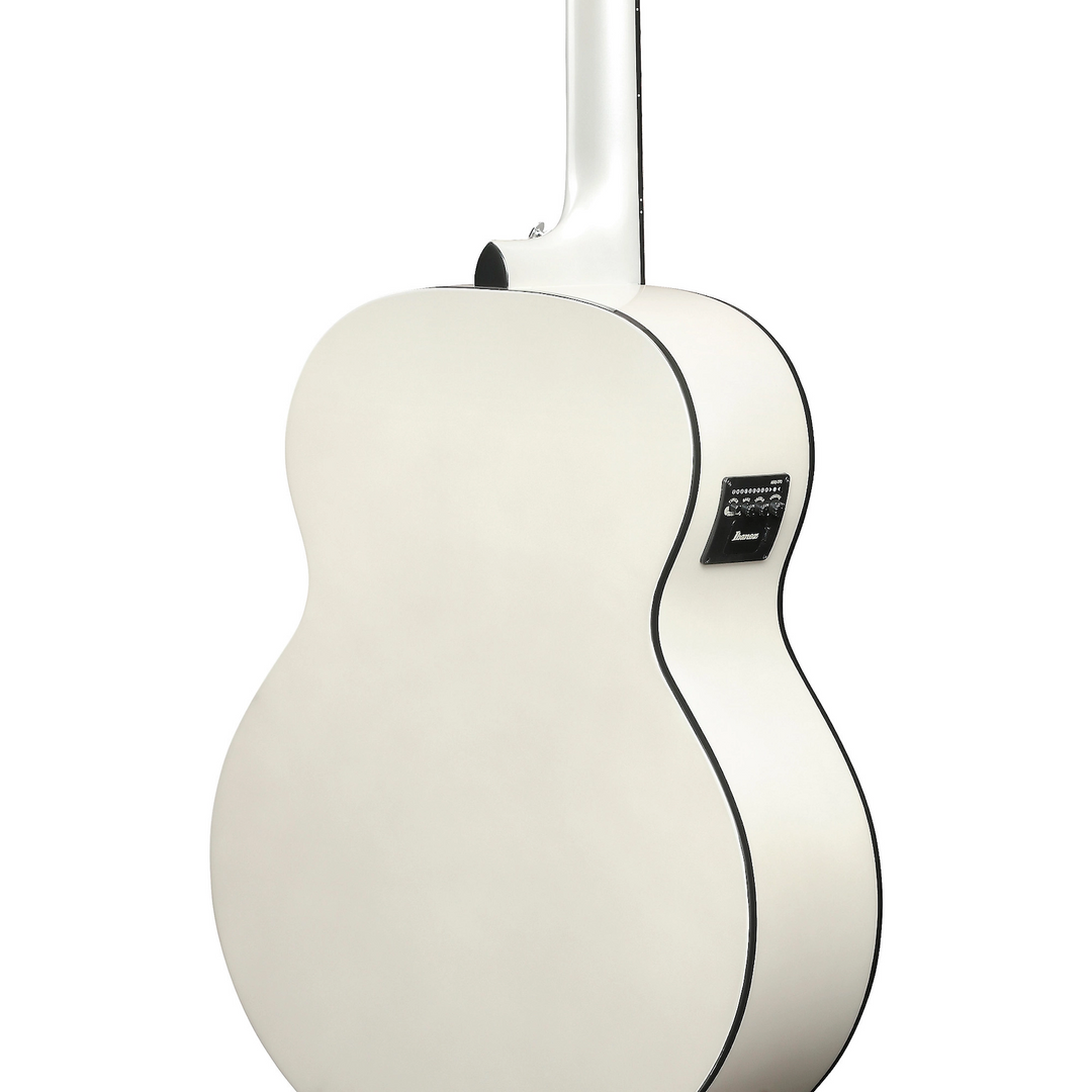 Ibanez AJ70M2EPW Jumbo Acoustic-Electric Guitar Pearl White High Gloss