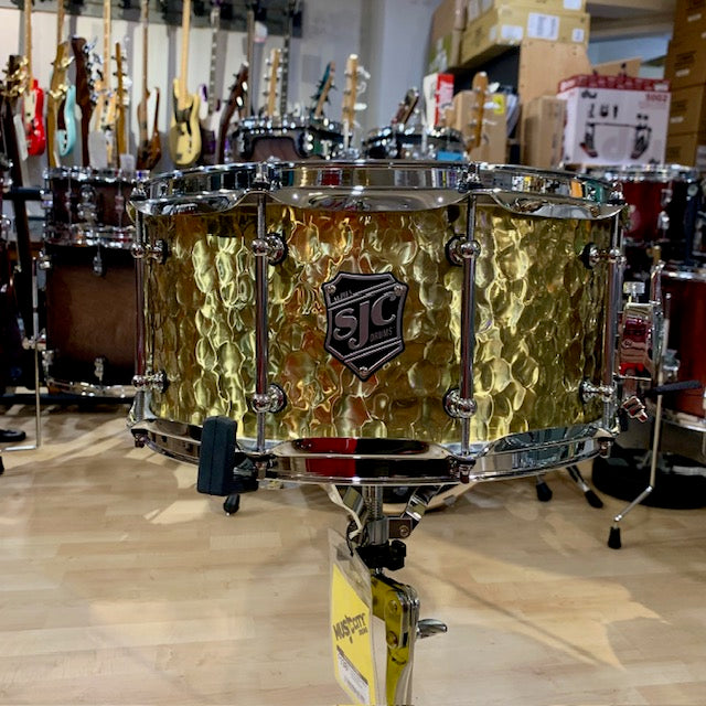 SJC Drums Alpha Brass Metal Snare Drum 6.5x14