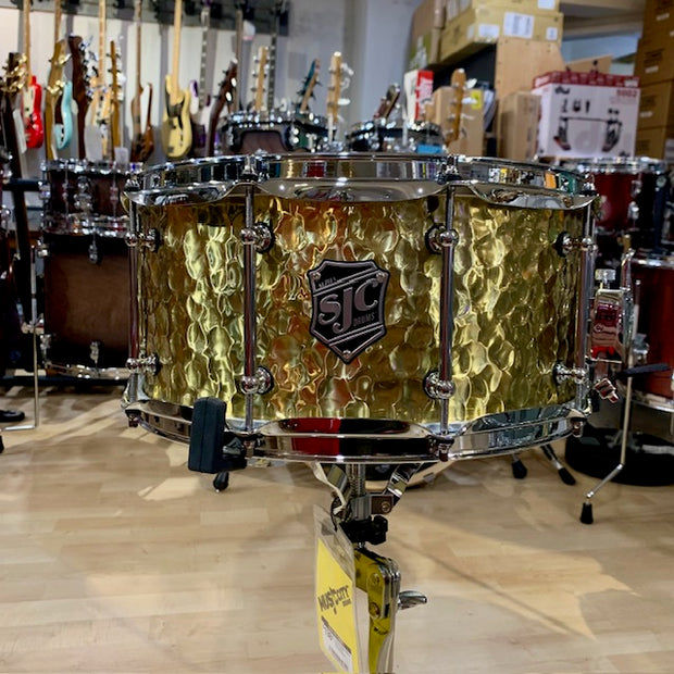 SJC Drums Alpha Brass Metal Snare Drum 6.5x14 – Music City Canada