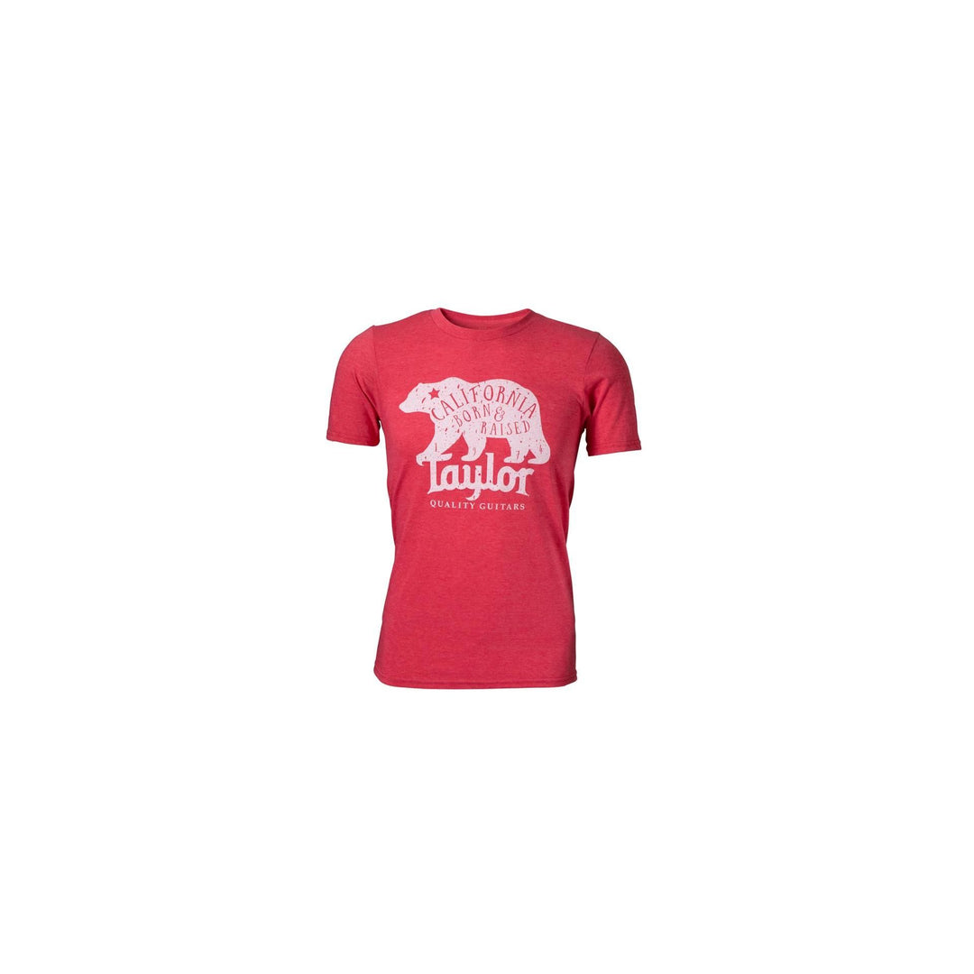 Taylor Men's SST,CA Bear,Heather Red-S
