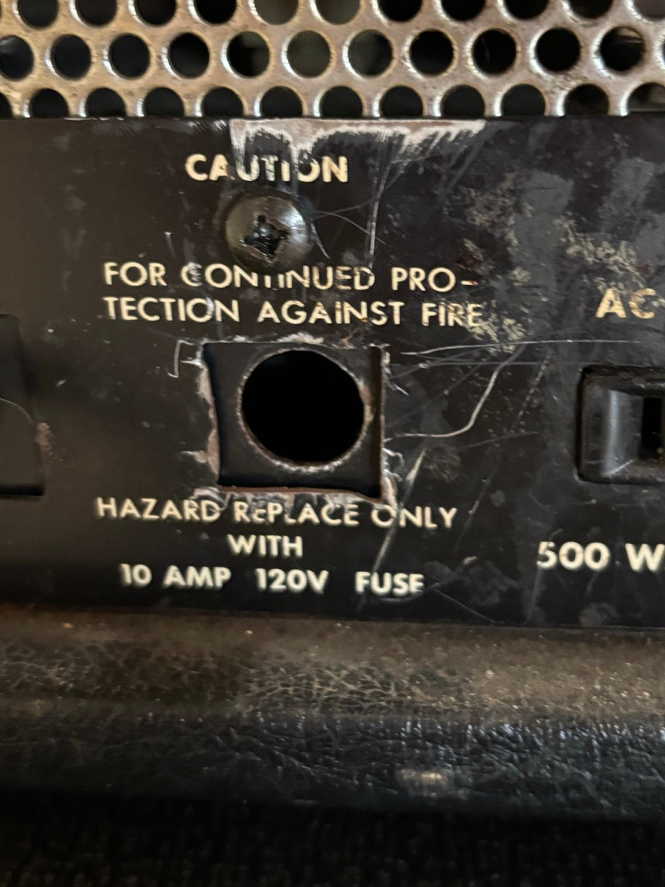 Vintage Ampeg - SVT 300 Watt Tube Bass Guitar Head ( Magnavox Era Blackline - 1973 ) - USED