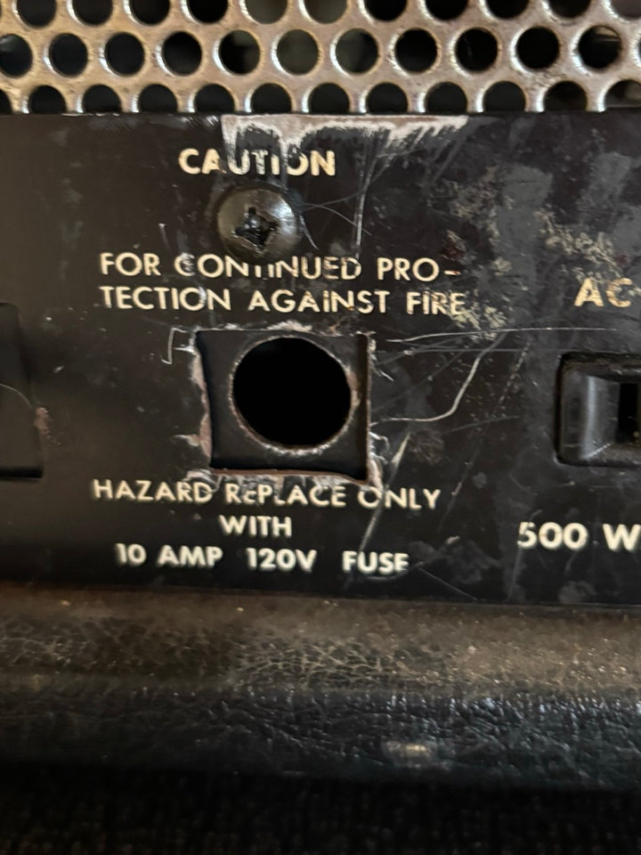 Vintage Ampeg - SVT 300 Watt Tube Bass Guitar Head ( Magnavox Era Blackline - 1973 ) - USED