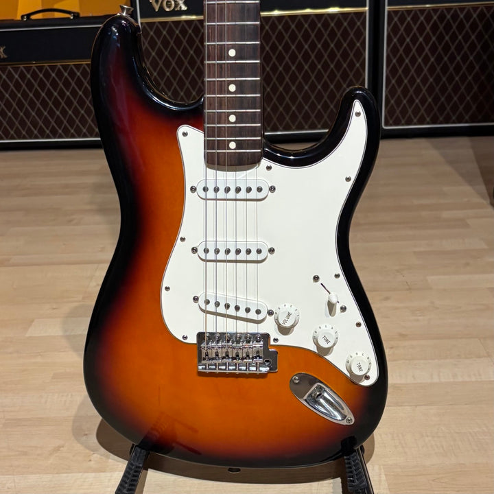 Fender - MIM STD 50th Ann. Stratocaster w/ Tweed HD Case (Rosewood - 3TSB - 1996) - USED